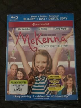 An American Girl: McKenna Shoots for the Stars Blu-ray DVD set 2012 doll of year
